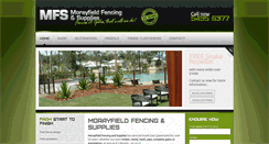 Desktop Screenshot of morayfieldfencing.com.au